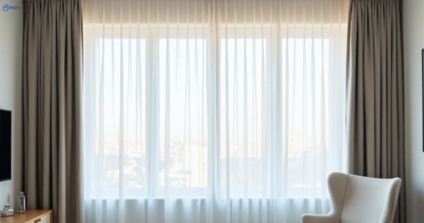 Restored vibrant drapes in brookfield QLD after Matty Curtain Cleaning
